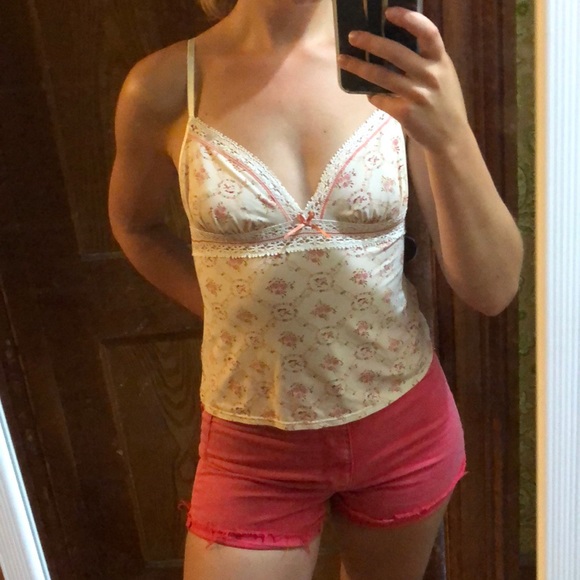 Vintage lingerie top/crop - Picture 2 of 4